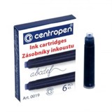 Картриджи для перьевой ручки синие, набор из  6шт. (Centropen, 0019/0601)