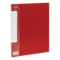 Папка с пруж. скоросшивателем BERLINGO "Standard" красная (MH2333) 700мкм, 17мм