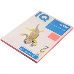 Бумага "IQ Color neon" А4, 80г/м, 100л., неон розовая (NEOPI)