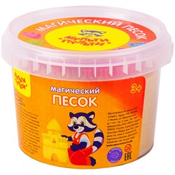 Песок для лепки Мульти-Пульти "Магический песок" 500гр. (ПС_15799 / 542) морской + 2 формочки