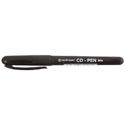 Маркер для CD Centropen, шир. линии 1 мм (4606) черный