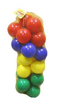 Шары для сухого бассейна  24шт., d 85мм, в пакете (И-1500)