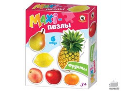 MAXI-пазлы в коробке "Фрукты" (02543)