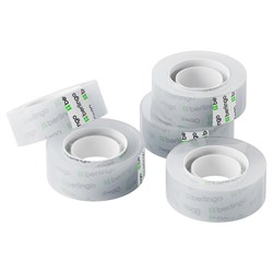 Клейкая лента 19мм*33м "Berlingo" прозрачная (АТ1930)