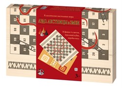 Игра настольная "Лудо/Лестницы и Змеи" (02934)  "Десятое королевство"