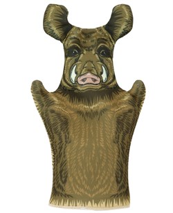 Кукла - перчатка "Кабан" (03676) "Десятое королевство"