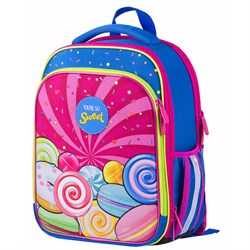 Рюкзак Berlingo Expert Plus "Sweets" (RU05142) 37*28*18см, 3 отделения, 2 кармана, анатомическая спинка