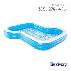 ! РАСПРОДАЖА Бассейн надув. 305*274*46см "Sensational" (54321, "Bestway")