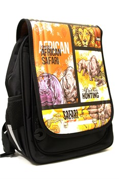 ! РАСПРОДАЖА Рюкзак GRIZZLY (RAk-091-2) 35*26*15см черный, укрепленная спинка