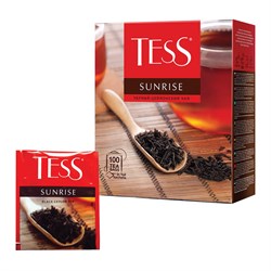 Чай TESS "Sunrise"", черный, 100 пакетиков по 1,8г. (0918-09)