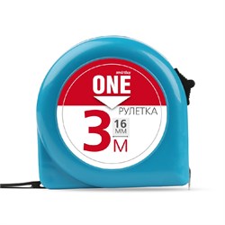Рулетка измерительная Smartbuy  3м*16мм, фиксатор, усиленный зацеп, пластиковый корпус (SBT-MTP-316P1)