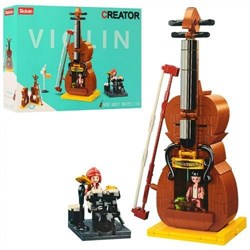Конструктор SLUBAN  308 дет. "Скрипка" (М38-В0817) в коробке