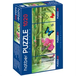 Puzzle Hatber набор 500 + 260*2 элементов "Triptych. Бабочки" (Т1020П32_22653)