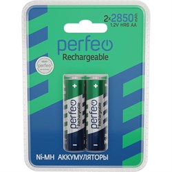 Аккумулятор R6 "Perfeo" 2850 mAh, на блистере BL2