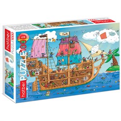 Puzzle Hatber 1000 элементов "Пиратский корабль" (1000П32_18480)