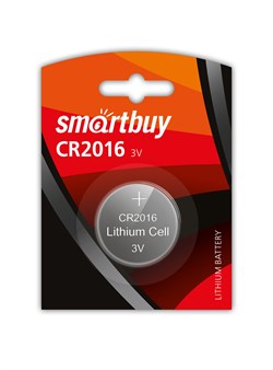 Батарейка 2016 "Smartbuy", BL1