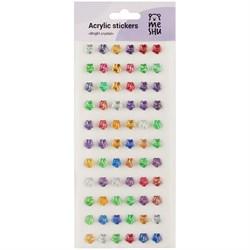 Наклейки акриловые "Bright crystal" (MS_36656, MESHU)