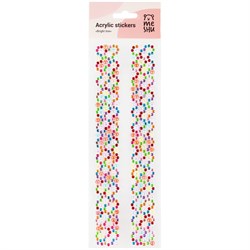 Наклейки акриловые "Bright line" (MS_36646, MESHU)