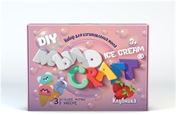 Набор для мыловарения "Мыло Craft. Ice Cream. Клубника" (893)