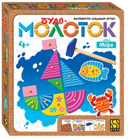 Игра развивающая деревянная "Море. Чудо-молоток" 28 дет., (76252)