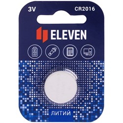 Батарейка 2016 "Eleven", BL1