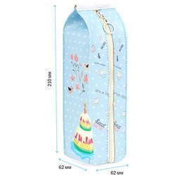 ! РАСПРОДАЖА Пенал мягкий ArtSpace "Cakes", 210*62*62 (Tn_42821) иск. кожа