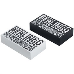 ! РАСПРОДАЖА Ластик Berlingo "Monochrome" (BLc_00S01) прямоугольный, ECO-ПВХ, 45*25*10мм