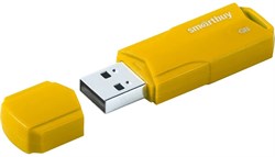 Флеш-накопитель   8Гб "Smartbuy CLUE" Yellow (SB8GBCLU-Y)