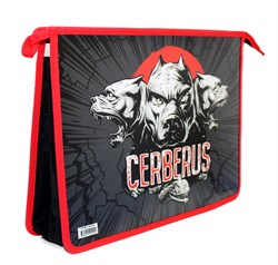 Папка для тетрадей А4, молния сверху ArtSpace "Cerberus" (ПТ-83-2_42220) 2 отделения