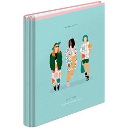 Тетрадь 120л. на кольцах "Стиль. Be beautiful", сменный блок (ТК120_45954, "ArtSpace") глянц. ламинация