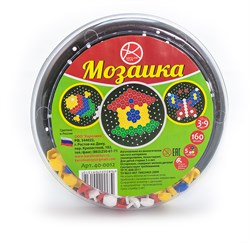 ! РАСПРОДАЖА Мозаика круглая 160 деталей (40-0012)