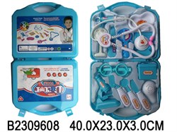 Игр. набор "Доктор" в пласт. чемодане 40*23см (2309608)