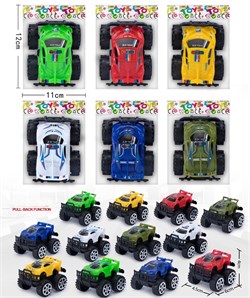 Инерц. "Fenming"  5,5*4,5*4см "Внедорожник" (399-760) 6 цв. в ассорт., в пакете