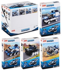 Конструктор SLUBAN  105 дет. "Полиция: вертолет" (M38-B0760D)