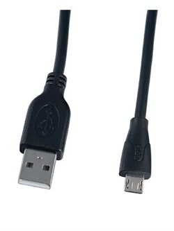 ! РАСПРОДАЖА Кабель microUSB - USB, 3м, в пакете (U4003) "Perfeo", черный