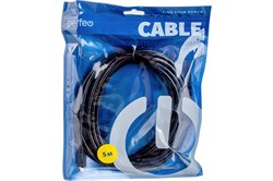 ! РАСПРОДАЖА Кабель microUSB - USB, 5м, в пакете (U4005) "Perfeo", черный