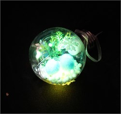 Гирлянда на батар. "Лампочка 5,5см" 1шт! (А-6) батар. в комплекте, по 24шт. в блоке