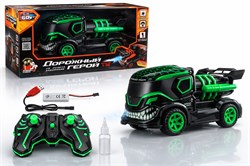 Машина р\у "BeBoy" (IT107163) аккумул., подсветка, пар, резиновые покрышки, в коробке 37*15*19см