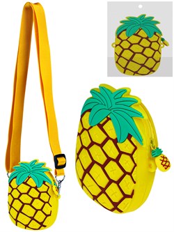 Сумочка детская на ремне "Фрукт" 11,5*10см, ремень 1.2м (регулируется) (GJ11)