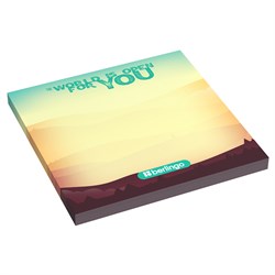 ! РАСПРОДАЖА Блок самоклеящийся Berlingo "Ultra Sticky. Scenic" 75*75мм 50л., с рисунком (LSn_39S16)