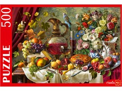 Puzzle  500 элементов "Голландский натюрморт" (Ф500-0748)
