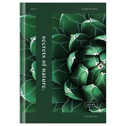 Книжка записная А5  64л., тв. обл. "Secrets nature" ("BG", ЗК5т64_лм 12109) матовая ламинация, блок-еженедельник