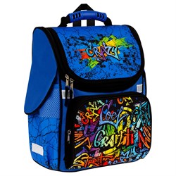 ! РАСПРОДАЖА Рюкзак ArtSpace Junior "Graffiti" (Uni_17770) 37*28*21см, 1отделение, 3 кармана, анатомическая спинка