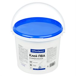 ! РАСПРОДАЖА Клей ПВА "OfficeSpace" 5кг. (PVA_52488) в пласт. ведре