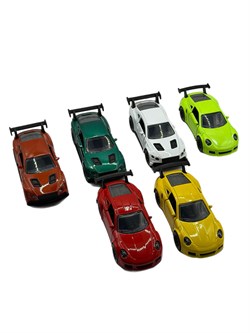 Модель 1:32 по 12шт. в блоке "Легковая" в ассорт (212996) 2 двери откр-ся