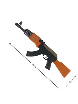 Автомат 58см на батарейках "АК-47" (820-6/ML-2677/CM-357)