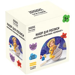Набор для росписи "Фоторамка - неваляшка. Космонавт" (НР_54907, ТРИ СОВЫ) с акриловыми красками