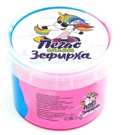 Слайм "Пегас. Зефирка" 100гр., 2-х цветный, в ассорт., РОССИЯ