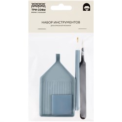 Набор инструментов для алмазной мозаики "Малый" (Иам_53374, "ТРИ СОВЫ")