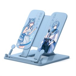 ! РАСПРОДАЖА Подставка для книг ErichKrause "Manga", 235*190мм, регулир. угол наклона (61549) голубая